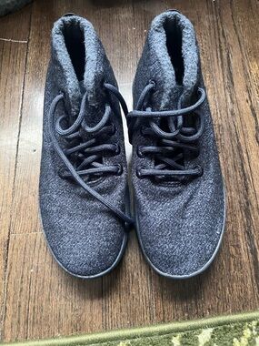 allbirds women’s Navy Drizzler Wool Lace-Up Shoes